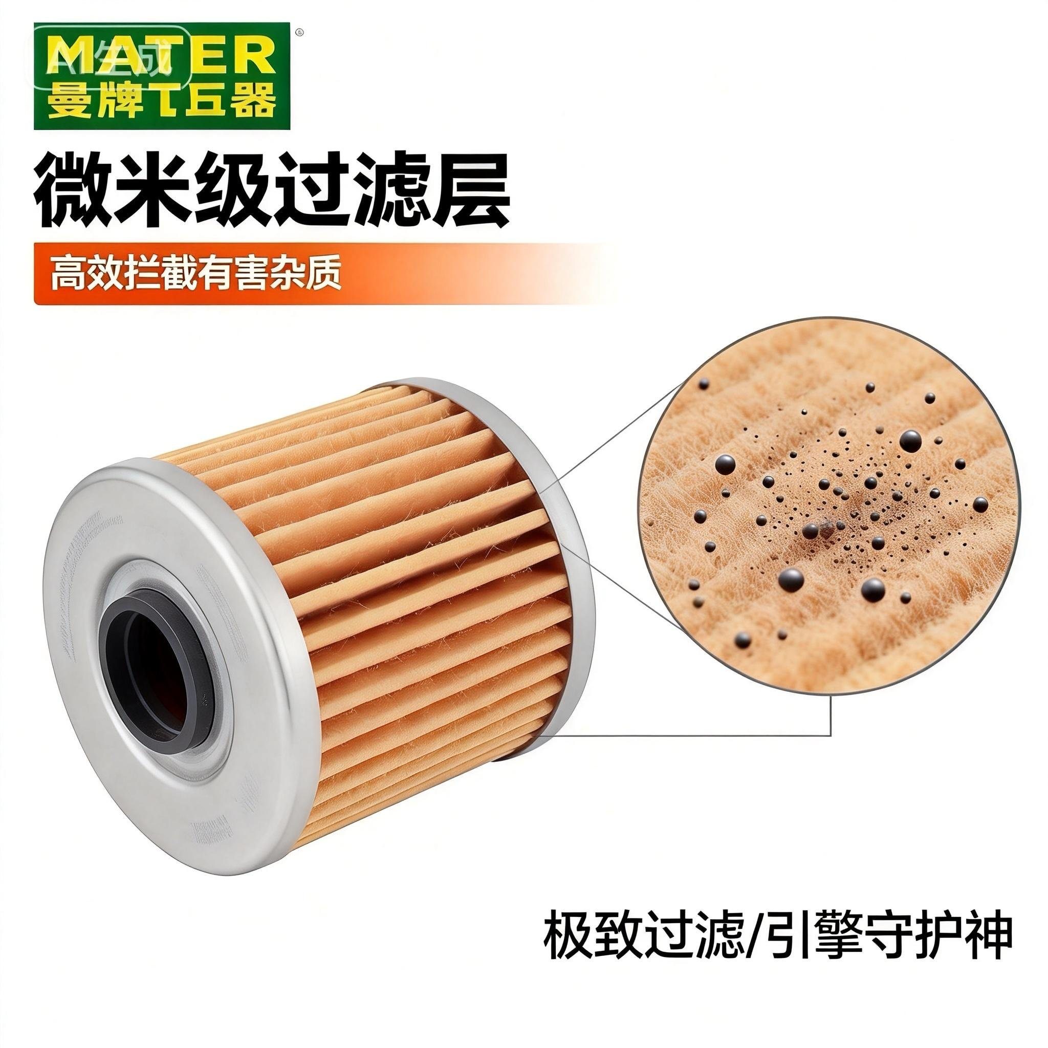 晏牌摩托车滤清器原厂机油格滤芯原装正品摩托车机油滤清器