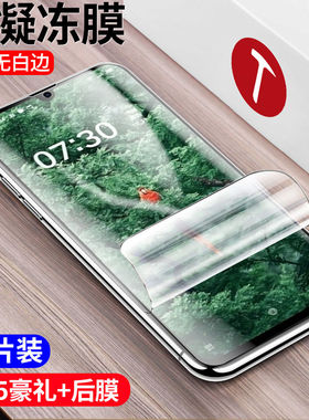 适用坚果pro3水凝膜pro2s钢化膜pro2手机膜pro保护膜3贴膜r1高清防摔爆全屏覆盖蓝光包无白边玻璃