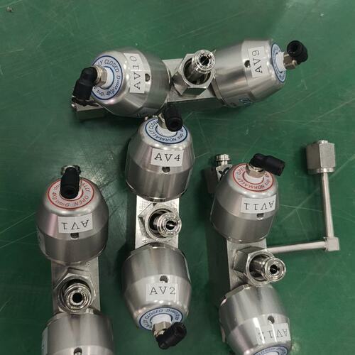 议价UCV隔膜阀，型号10K-1/4 SUSF316L，原装拆机