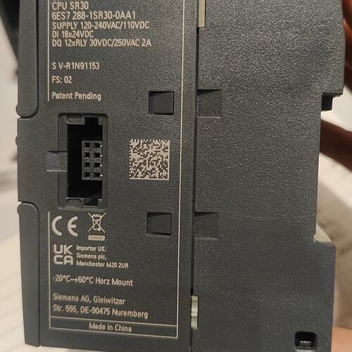 西门子SIMATIC S7-200 SMART CPU模块，