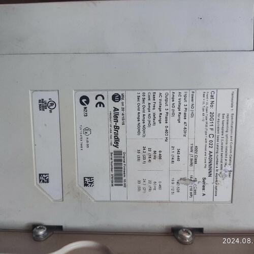 议价AB变频器20G11F C 022 AA0NNNNN 二手