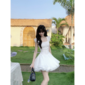 重工公主裙蓬蓬裙蕾丝生日连衣裙 法式 越韩小鱼Musefish 纱与芭蕾