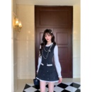 miu系千金风重工呢子连衣裙小香外套气质套装 越韩小鱼 苏黎少女