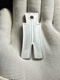 戴礼记999足银大布黄千吊坠精雕浮雕布币吊坠王莽布币