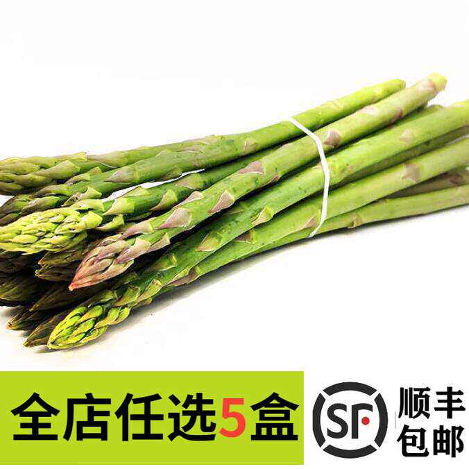 新鲜蔬菜 龙须菜芦笋当季绿芦笋鲜嫩多汁 去白根春笋500g