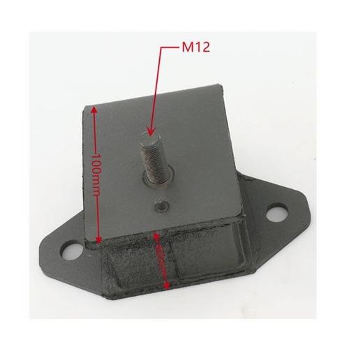 重汽王牌瑞狮/777B/757B/737B 发动机前机脚垫胶垫 角垫 正品配件