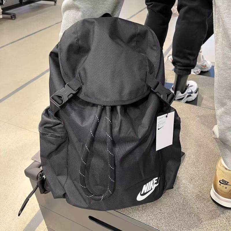 Nike耐克男女包书包运动休闲抽绳束口双肩背包大容量户外旅行包