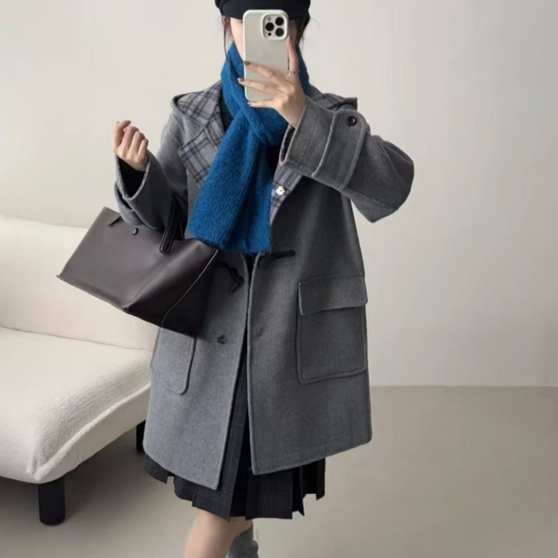 2025秋冬款长期主义羊毛大衣女