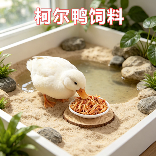 柯尔鸭专用零食淡水虾干罐装营养爬宠小宠小零食辅食饲料高钙蛋白
