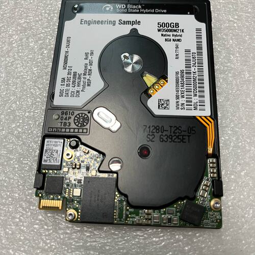 议价西数WD5000M21K Ultra Slim 500G可维修