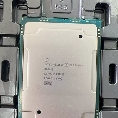 询价英特尔 铂金 8260M CPu 2.4G 24核心48线程可维修