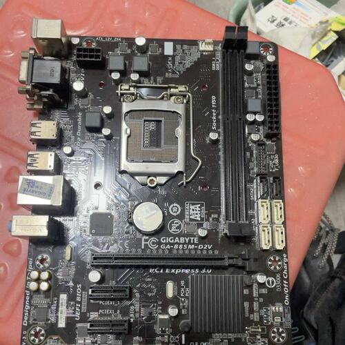 议价GA-B85M-D2V-主板实物拍摄可维修