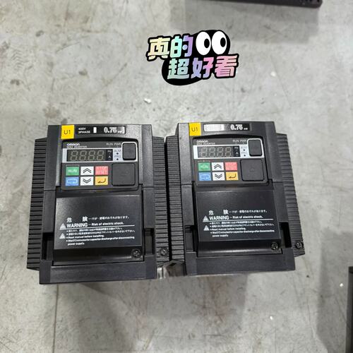 议价9成新变频器3G3NX2-A4007-ZV1 0.75可维修