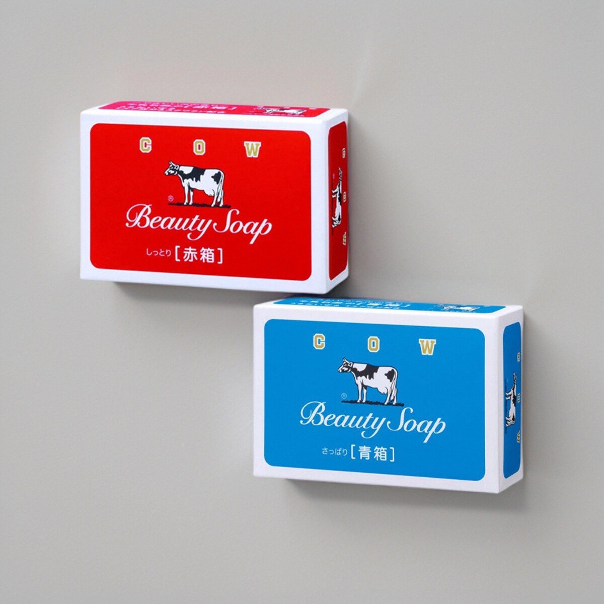 保税日本COW牛乳石碱牛奶香皂手工洁面皂宝宝可用温和清洁