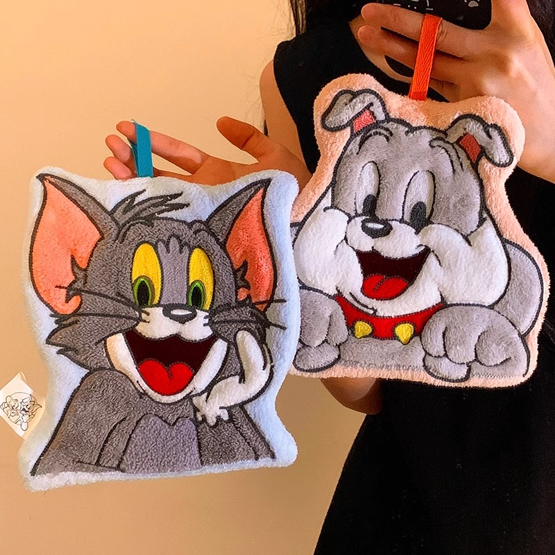 猫和老鼠挂式可爱擦手巾