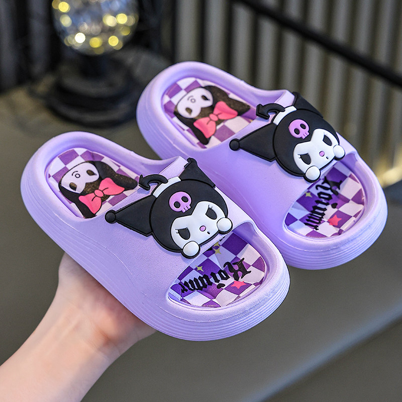 儿童拖鞋女童库洛米夏季防滑踩屎感室内居家用浴室洗澡亲子凉拖鞋,童鞋/婴儿鞋/亲子鞋,儿童凉拖鞋,淘宝优惠券,粉丝福利购,淘宝优惠卷