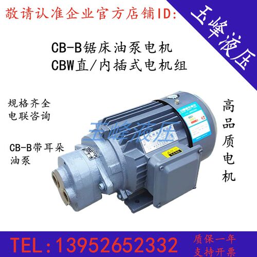 CB-B直插式油泵电机免费开普票