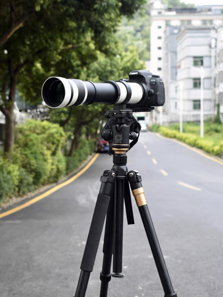420-800MM F8.3 수동렌즈 망원 줌 망원 SLR 달탐사 새사진 풍경 국산