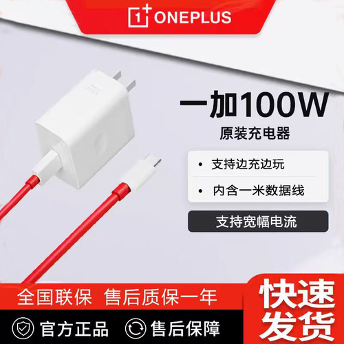 一加原装超级闪充充电器