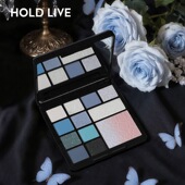 HOLD LIVE暗黑童话眼影花漾12色巴黎花园大盘乌鸦 糖罐甜酷粉黑