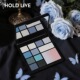 HOLD LIVE暗黑童话眼影花漾12色巴黎花园大盘乌鸦 糖罐甜酷粉黑