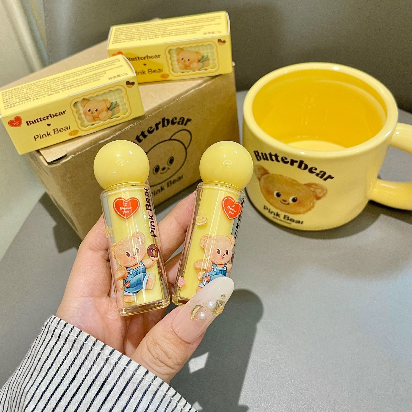 皮可熊唇蜜唇釉水光镜面滋润保湿