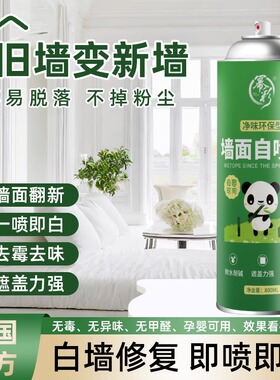 【德国配方】纯白色墙面修复喷雾/1秒遮盖/环保无异味/即喷即住