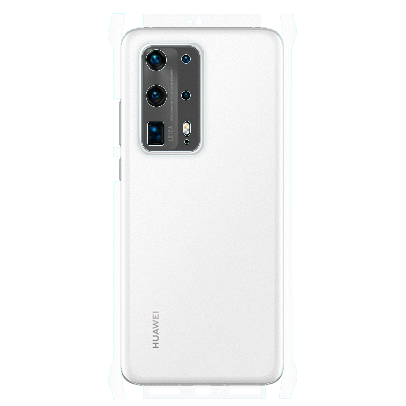 适用华为p40pro+背膜mate40pro磨砂后膜30pro彩膜mate40贴纸30边框膜p40全包边水凝膜5g手机后保护膜镜头贴膜
