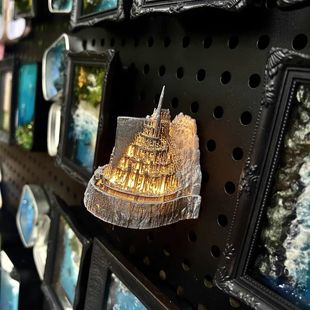 手工小礼品文创指环王周边摆件手办模型白城冰箱贴床头暖灯