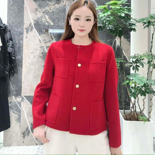 OVV2025秋冬新款羊毛夹克外套