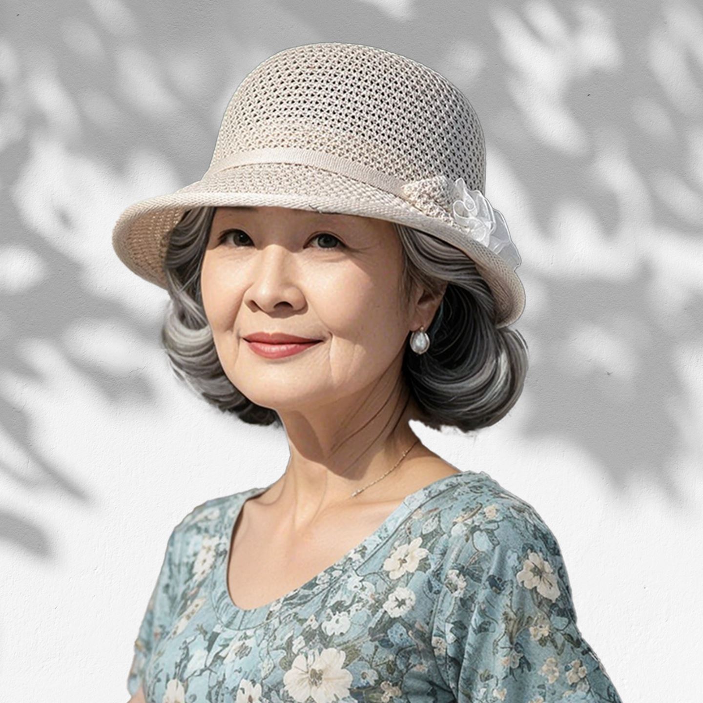 妈妈防晒帽子2025新款夏季遮阳时尚百搭遮阳帽女夏天薄款渔夫帽