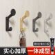 挂衣钩玄关门后家用挂钩粘贴壁挂墙上衣服衣帽挂钩免打孔衣钩单个