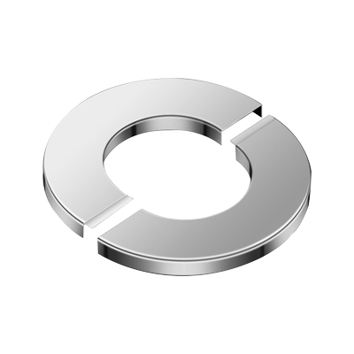 不锈钢分体式燃气热水器排气管装饰盖排烟管道三角阀50遮丑盖圆形