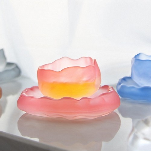 日式粉色女士小茶杯女主人茶杯