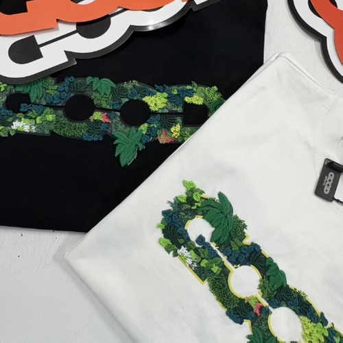 【苏新皓同款】GOODBRAND 立体绿植地球刺绣地图logo短袖T恤