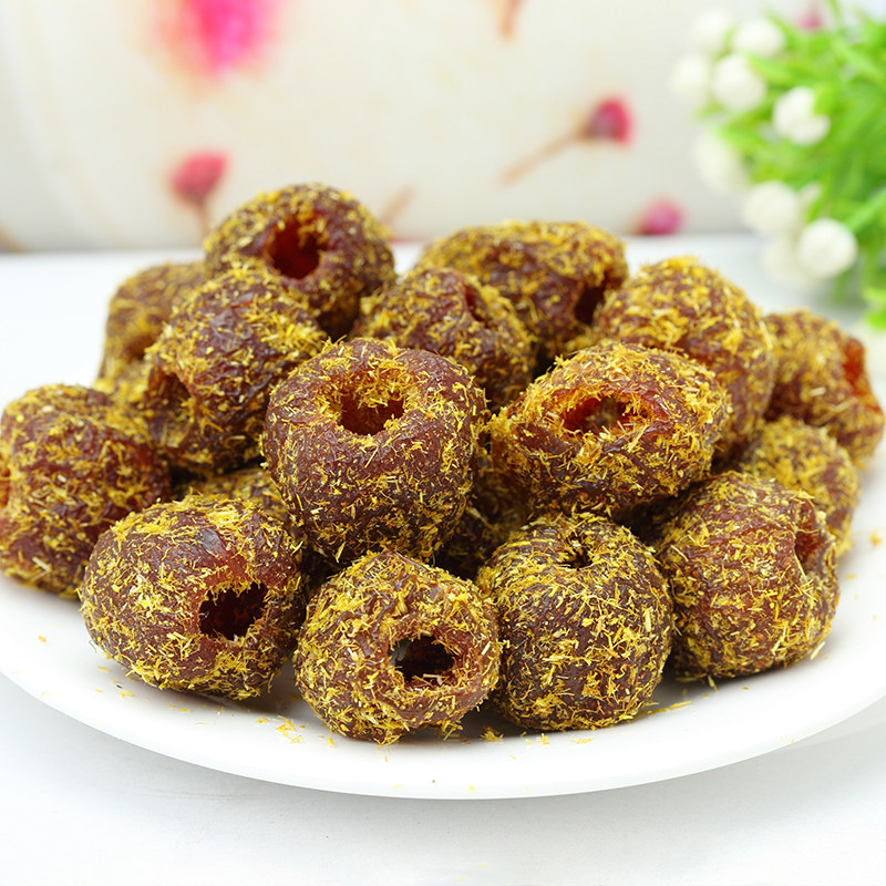 拉夫蜜甘草空心山楂无核甘草山楂香草酸甜山楂果儿时回忆蜜饯果干