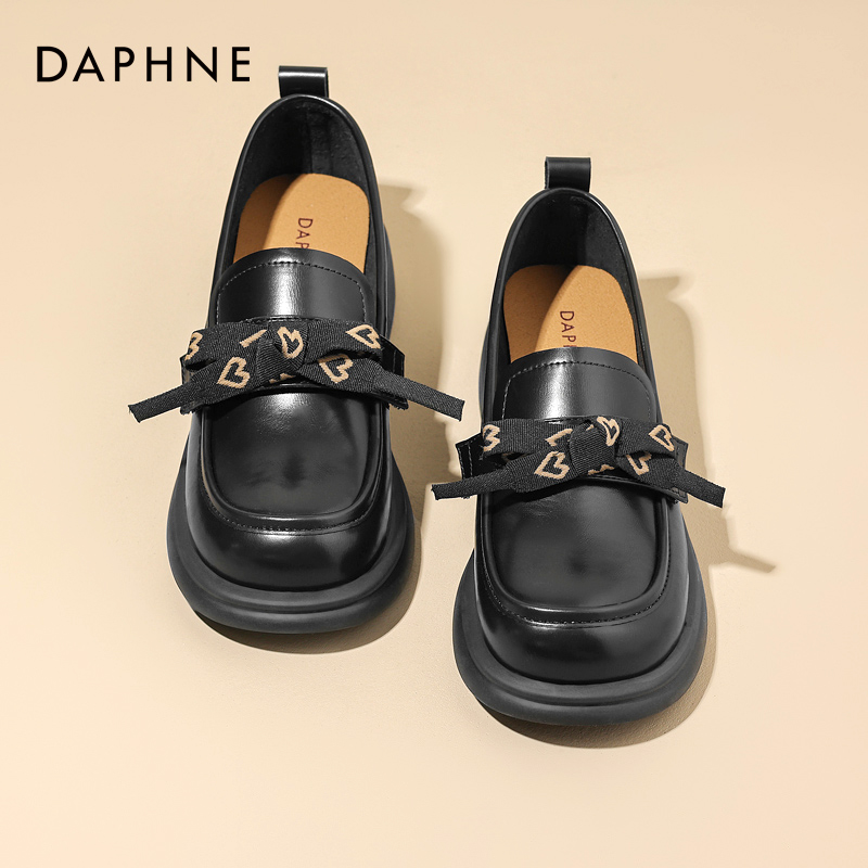 达芙妮官方旗舰店可换扣乐福鞋