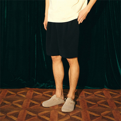 Randomevent【春季新品】简约西装短裤垂顺舒适五分裤