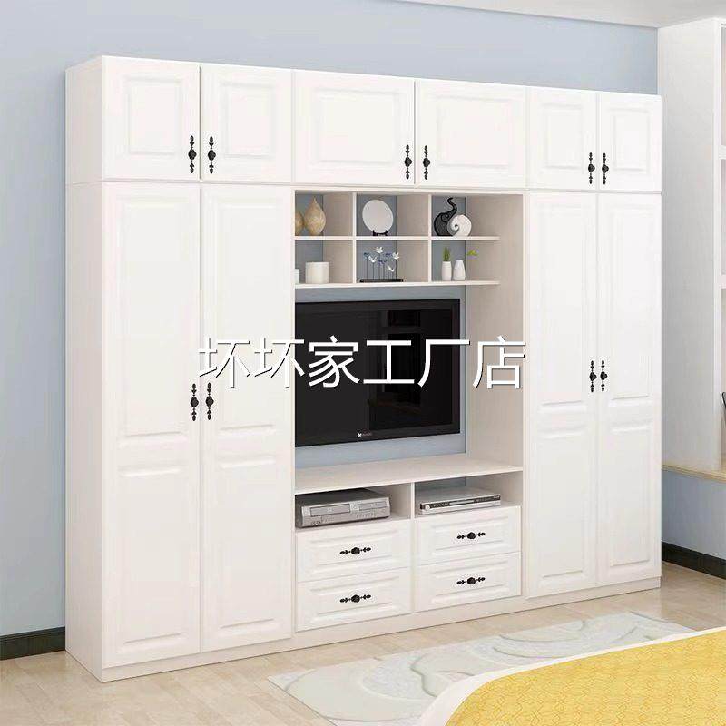 香港包安装包邮定制一体电视柜实木现代简约2025新款客厅电视背景,住宅家具,电视柜,淘宝优惠券,粉丝福利购,淘宝优惠卷