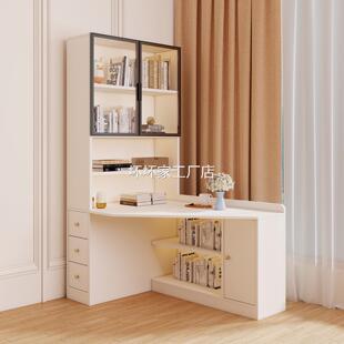 香港包邮包安装实木小户型梳妆台化妆桌子转角三角形卧室书柜书桌