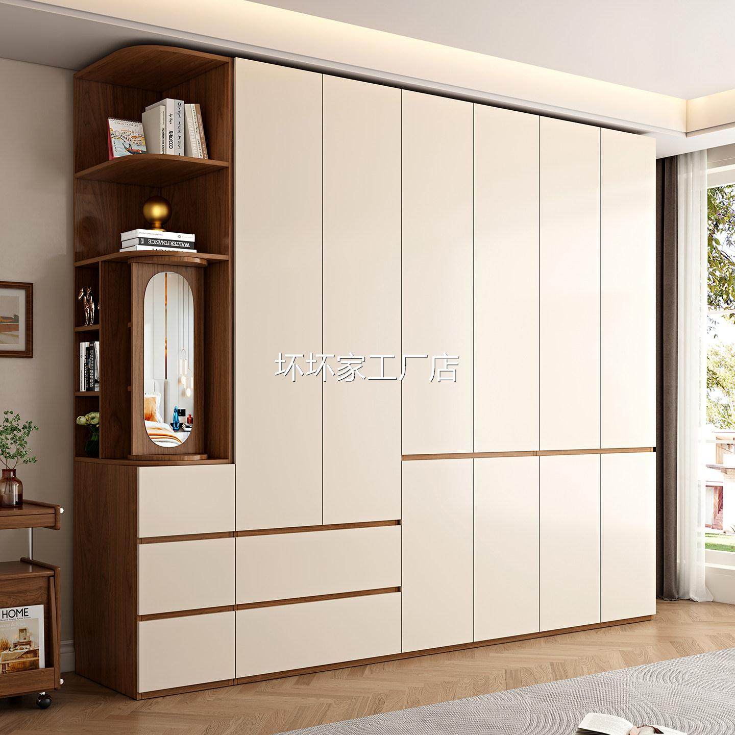 香港包安装包邮衣柜分段式门板免拉手家用卧室 ENF级实木欧松板一,住宅家具,独立衣柜,淘宝优惠券,粉丝福利购,淘宝优惠卷