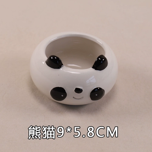 Керамическая кормушка с керамикой пищевой продукт Gold Gold Silk Bear Керамическая чаша сосновая крыса миска медовая сумка с рисовой миской.