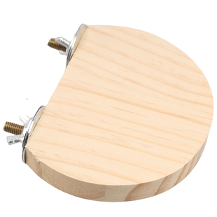 虎皮鹦鹉玩具实木站台平台玩耍鸟笼配件小鸟用品跳台固定跳板