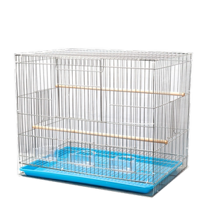 虎皮鹦鹉鸟笼中大型电镀牡丹玄凤八哥加粗养殖大号金属繁殖鸟笼子