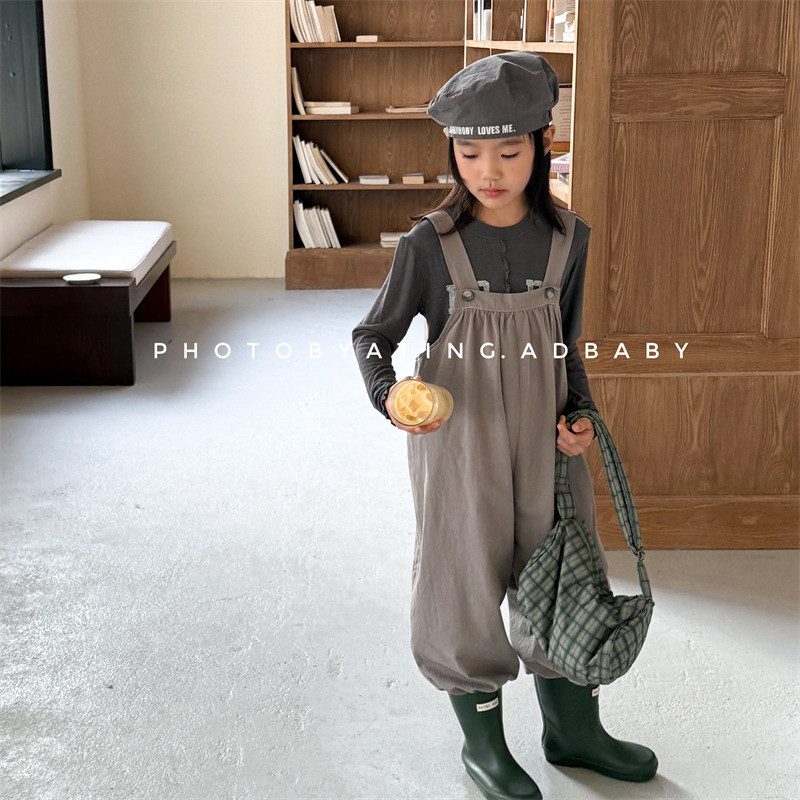 2025湖州织里童装春装女童韩裤子
