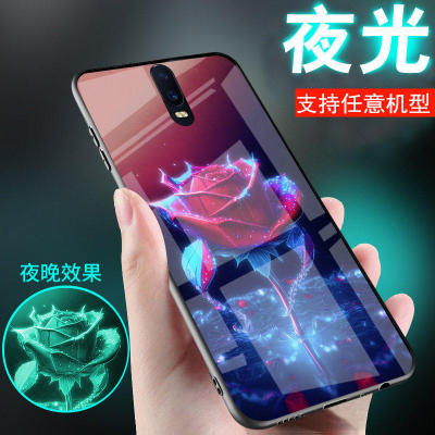 适用oppor17手机壳r15烟熏网
