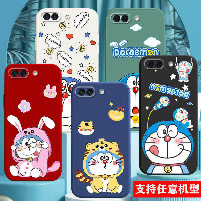 适用苹果8手机壳iphone7硅胶6小老虎6s哆啦A梦8plus叮当猫ins网红7plus机器猫八男士8P情侣女生款小众全包套