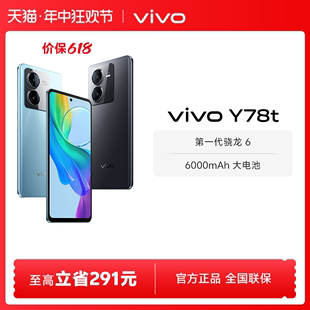 功能机 vivo 5G智能拍照手机大内存大电池长续航vivo官方旗舰店正品 Y78t新品 至高省291元