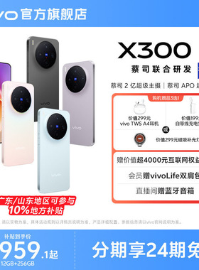 【新品上市】vivo X300新品蔡司2亿超级主摄天玑9500拍照学生智能手机官方旗舰店官网正品