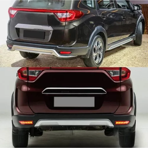 适用于本田CRV BRV MOBILIO 锋范 后雾灯改装LED后杠灯流水转向灯
